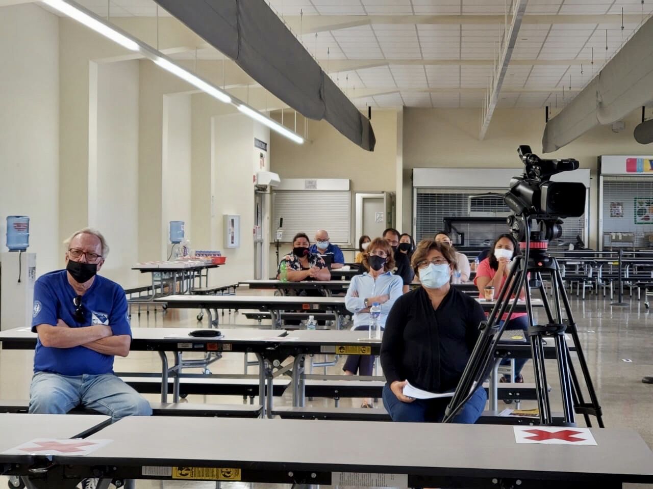 Education commissioner visits Rota schools | Oct. 26, 2020